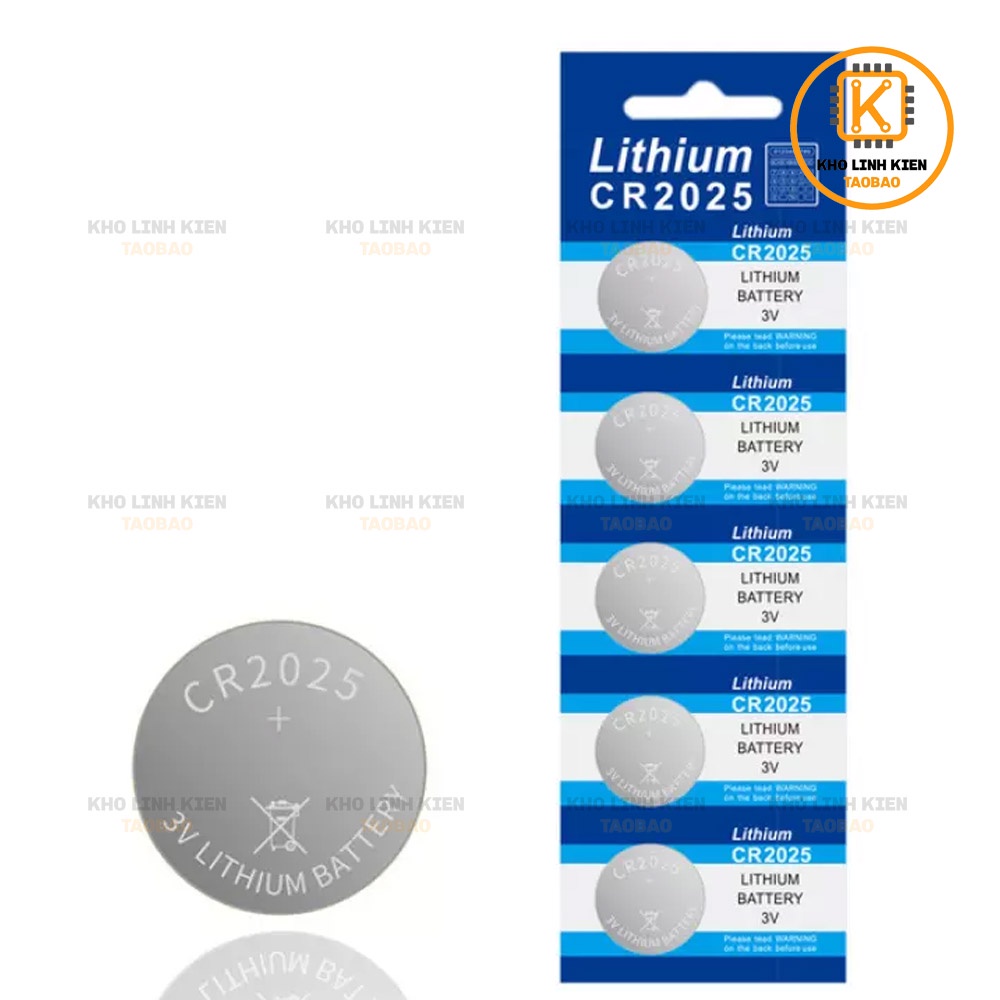Pin cúc áo CR1220 3Volt / CR2025 3Volt / CR2032 3Volt
