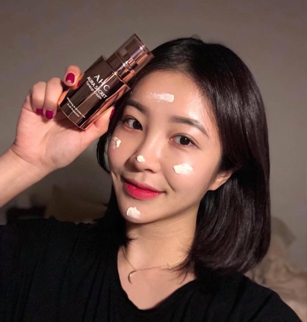 [Top Bán Chạy]·Sample Serum AHC Aura Secret Tone up Cream 🔥Kem dưỡng trắng căng bóng Aura Secret Toneup Cream AHC 50ml