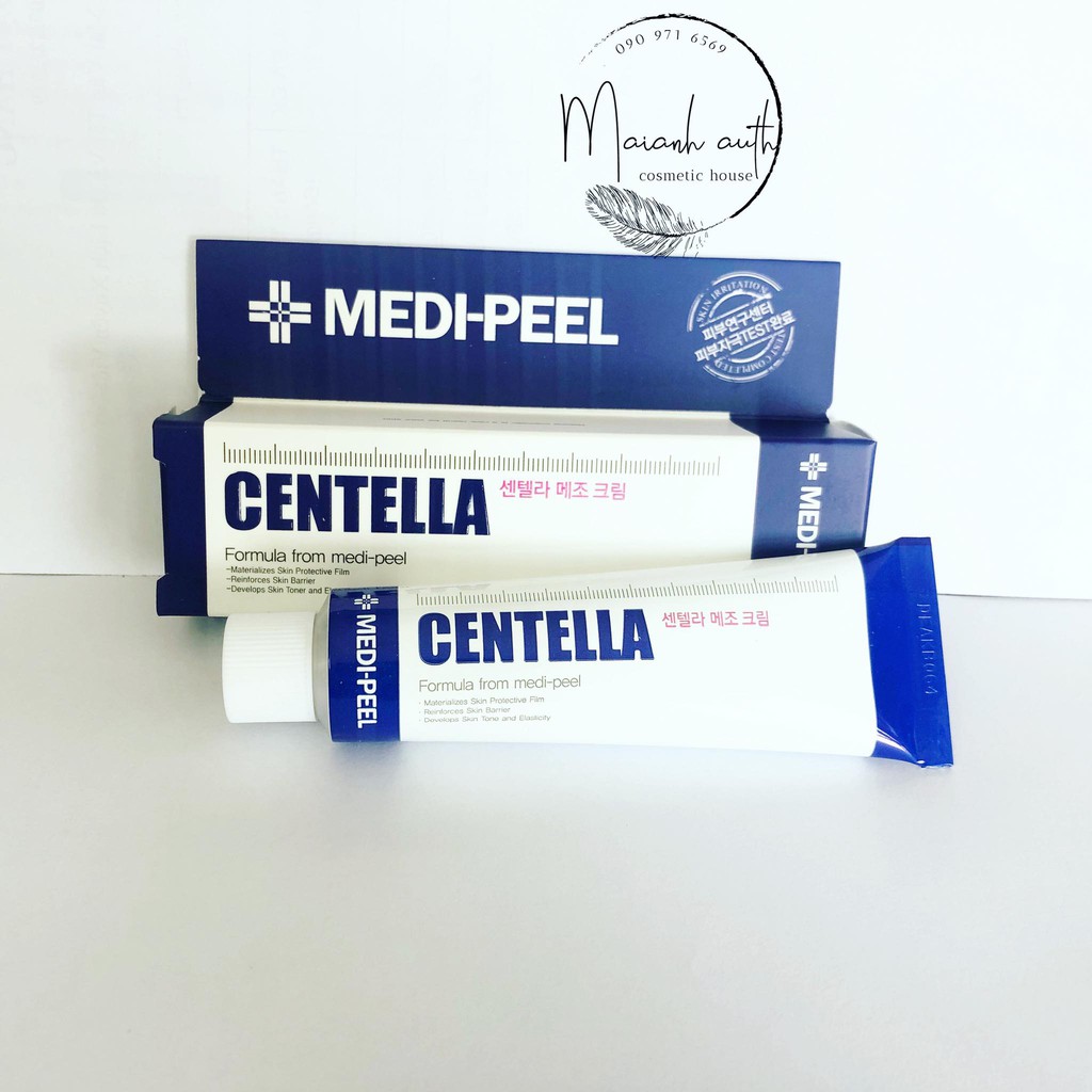 Kem Rau Má Hỗ Trợ Giảm Mụn Phục Hồi Da MEDI PEEL CENTELLA MEZZO CREAM