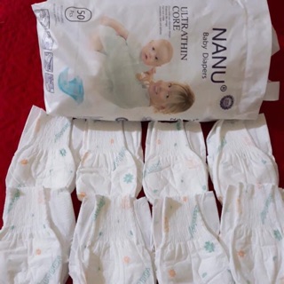 Tã dán Nanu baby size 50S/50M