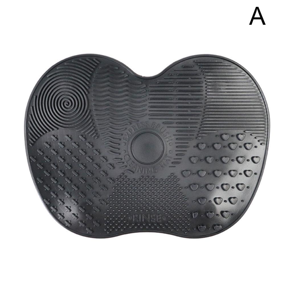[Hàng mới về] Miếng lót làm sạch cọ trang điểm bằng chất liệu silicon R6R1