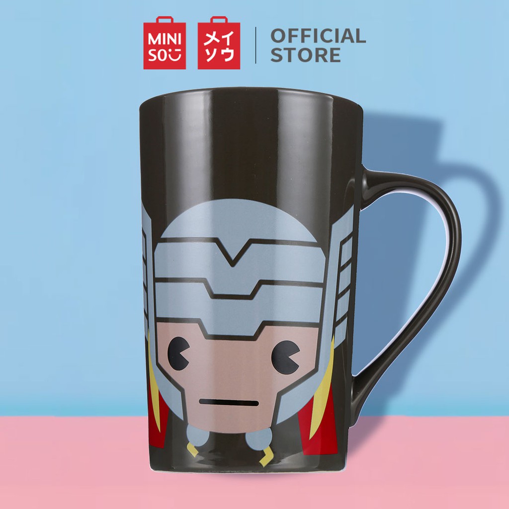 Ly sứ cao cấp Miniso Marvel Thor 550ml (Thor) - Hàng chính hãng