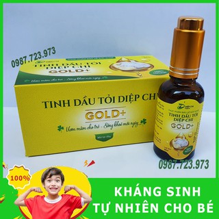 Dầu Tỏi Diệp Chi Gold + Mẫu Mới Tăng Đề Kháng Bảo Vệ Sức Khỏe Bé Yêu
