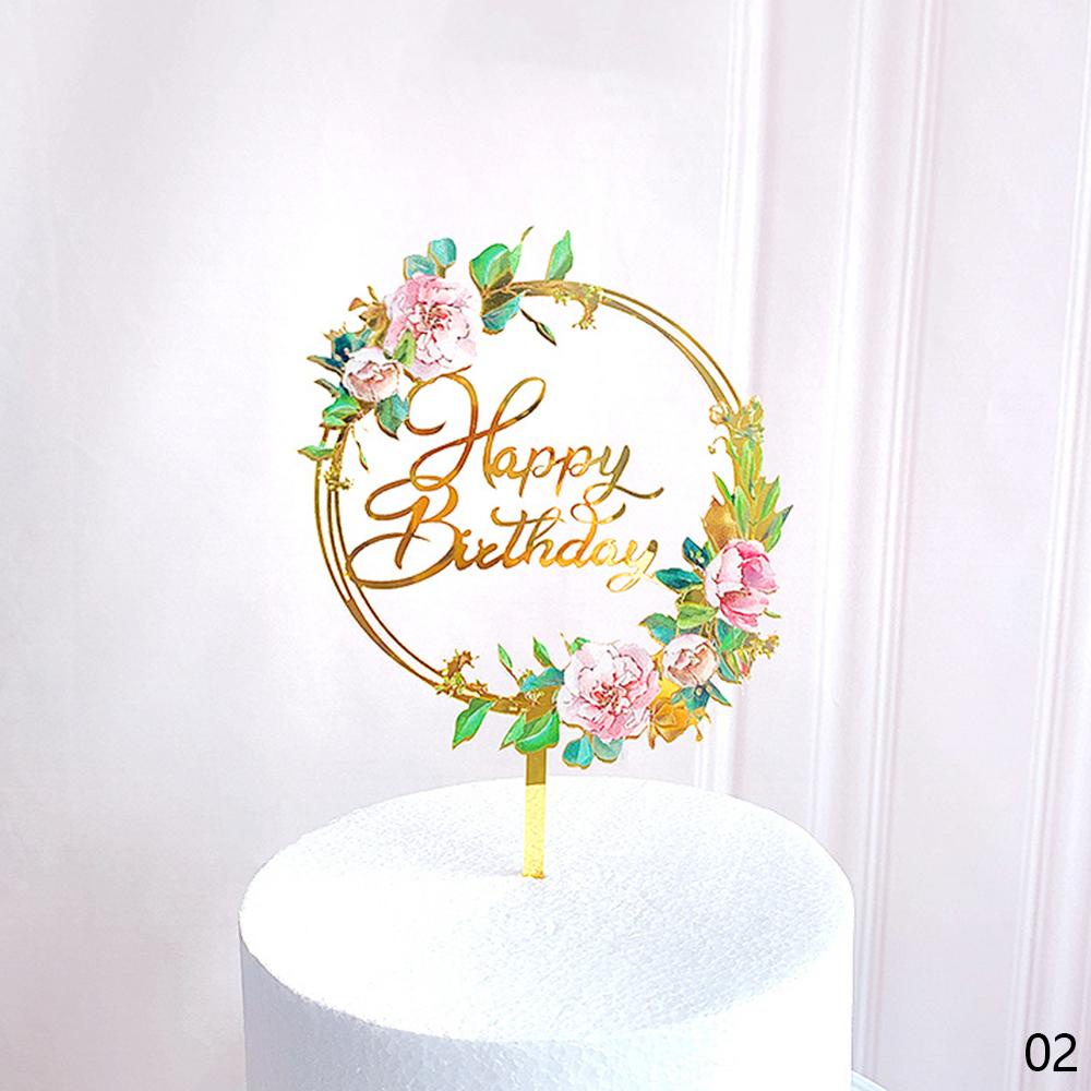 Topper Cắm Trang Trí Bánh Kem Hình Chữ Mr Và Mrs