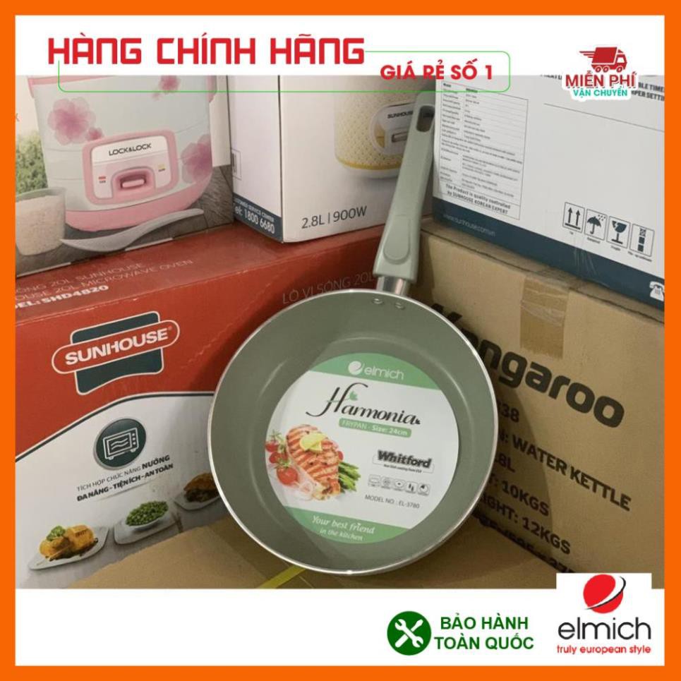 CHẢO CHỐNG DÍNH ELMICH HARMONIA 26CM, CHẢO CHỐNG DÍNH BẾP TỪ ELMICH 26CM