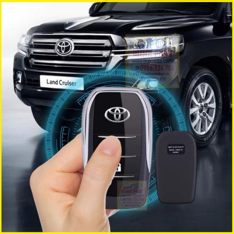 Vỏ Độ gập Chìa khoá xe Toyota Land Cruiser