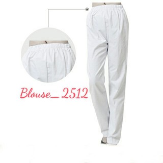 [Giá sỉ] Quần blu THÔ NAM NỮ cho y tá, bác sĩ trắng tinh/ quần NAM to hơn NỮ 1 size