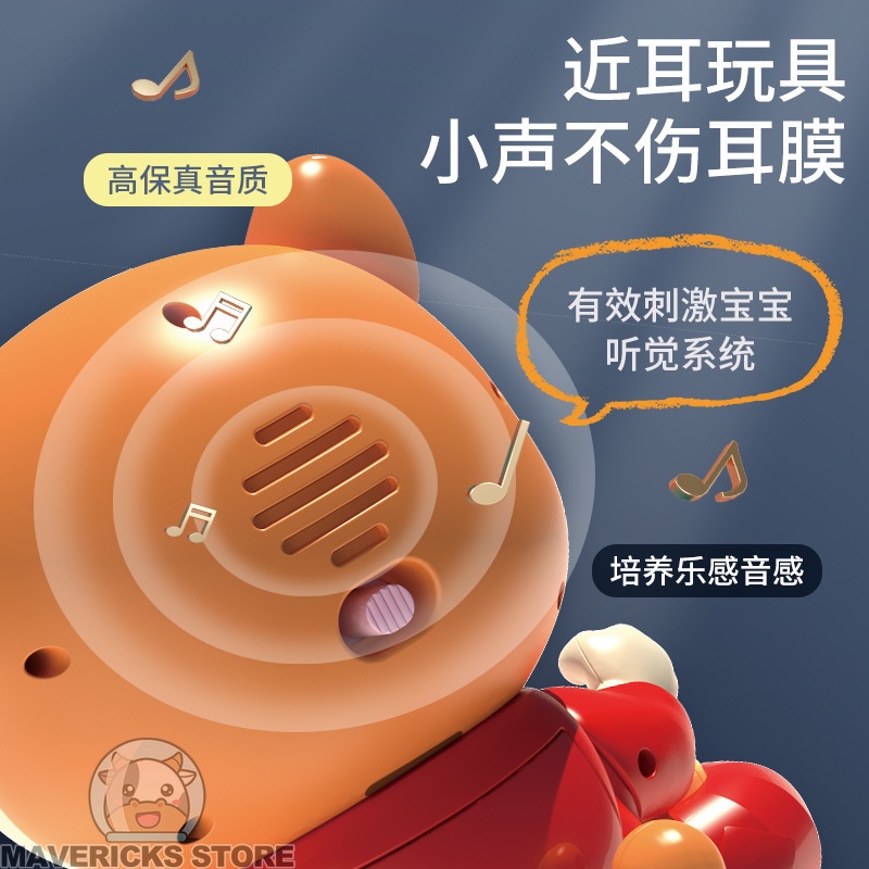 Đồ Chơi Hổ Nhảy Múa Bằng Pin Có Thể Sạc Lại Phiên Bản Năm Mới Năm Mới