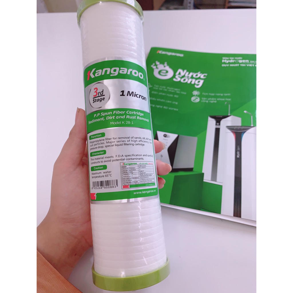 [CHÍNH HÃNG] Bộ lõi lọc thô 123 chính hãng Kangaroo | BigBuy360 - bigbuy360.vn