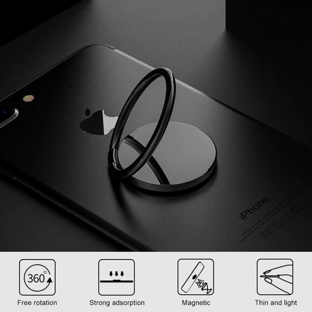 Giá đỡ điện thoại dạng nhẫn đeo tay cho iPhone Android