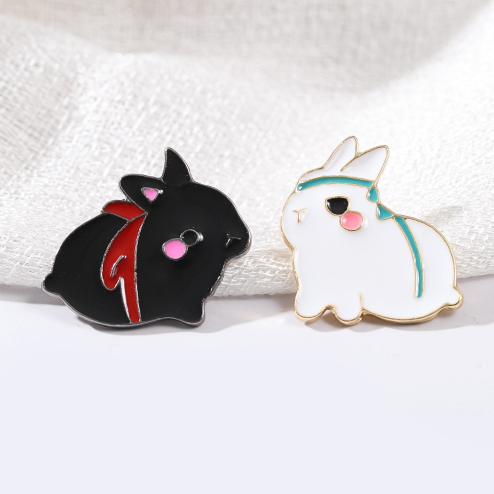 Ghim Cài Áo Hình Chú Thỏ Dễ Thương Cho Nữ