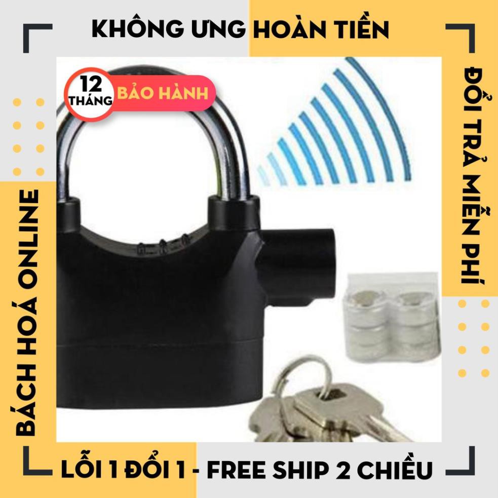 Ổ khóa chống trộm cao cấp Alarm Lock, ổ khóa thông minh có còi báo động