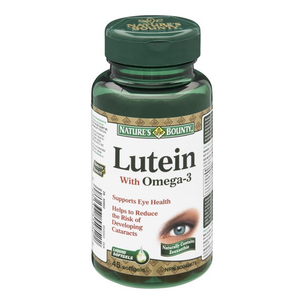 Viên uống Hỗ Trợ Tăng Cường Thị Lực Nature’s Bounty Lutein 20mg (30 Viên) | BigBuy360 - bigbuy360.vn