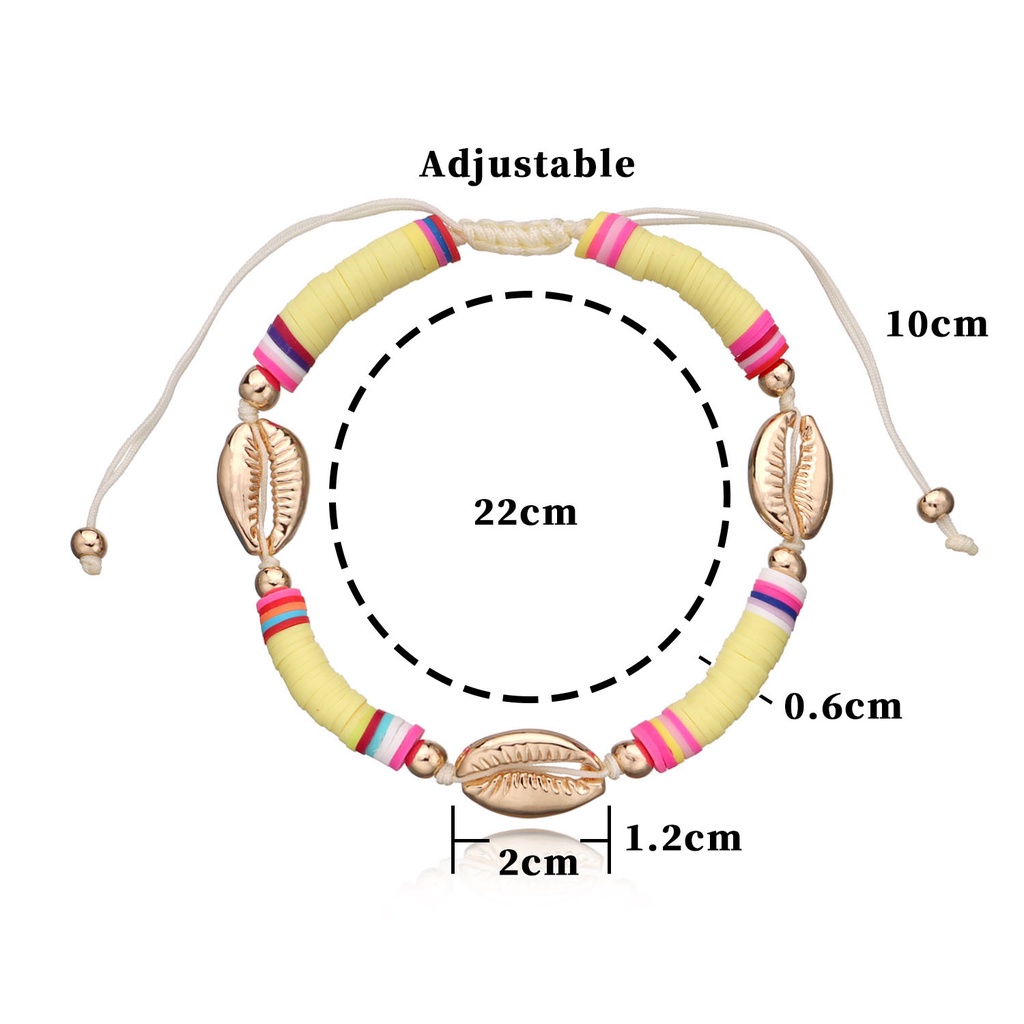 Vòng Đeo Cổ Chân Bằng Hợp Kim Mềm 6Mm Có Thể Điều Chỉnh Dành Cho Nữ