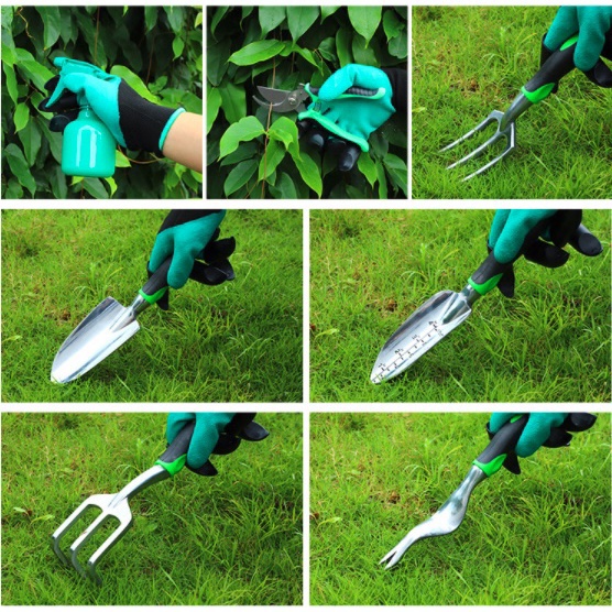 Libishop - Bộ Dụng Cụ Làm Vườn Hợp Kim Nhôm cao cấp Full Set Garden&Life