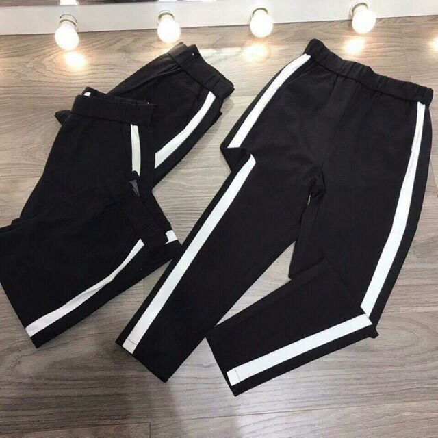 QUẦN JOGGER 1 LINE ỐNG SUÔNG NAM/NỮ