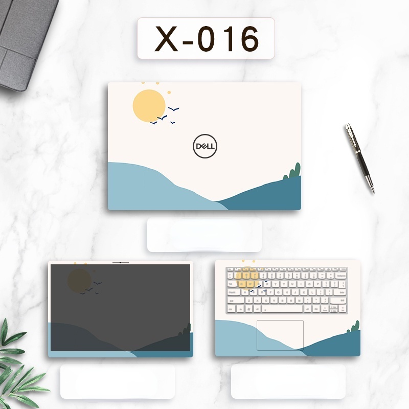 Miếng Dán Ba Mặt Chống Thấm Nước Cho Laptop DELL Inspiron 15-7000 7566 7567 15 inch