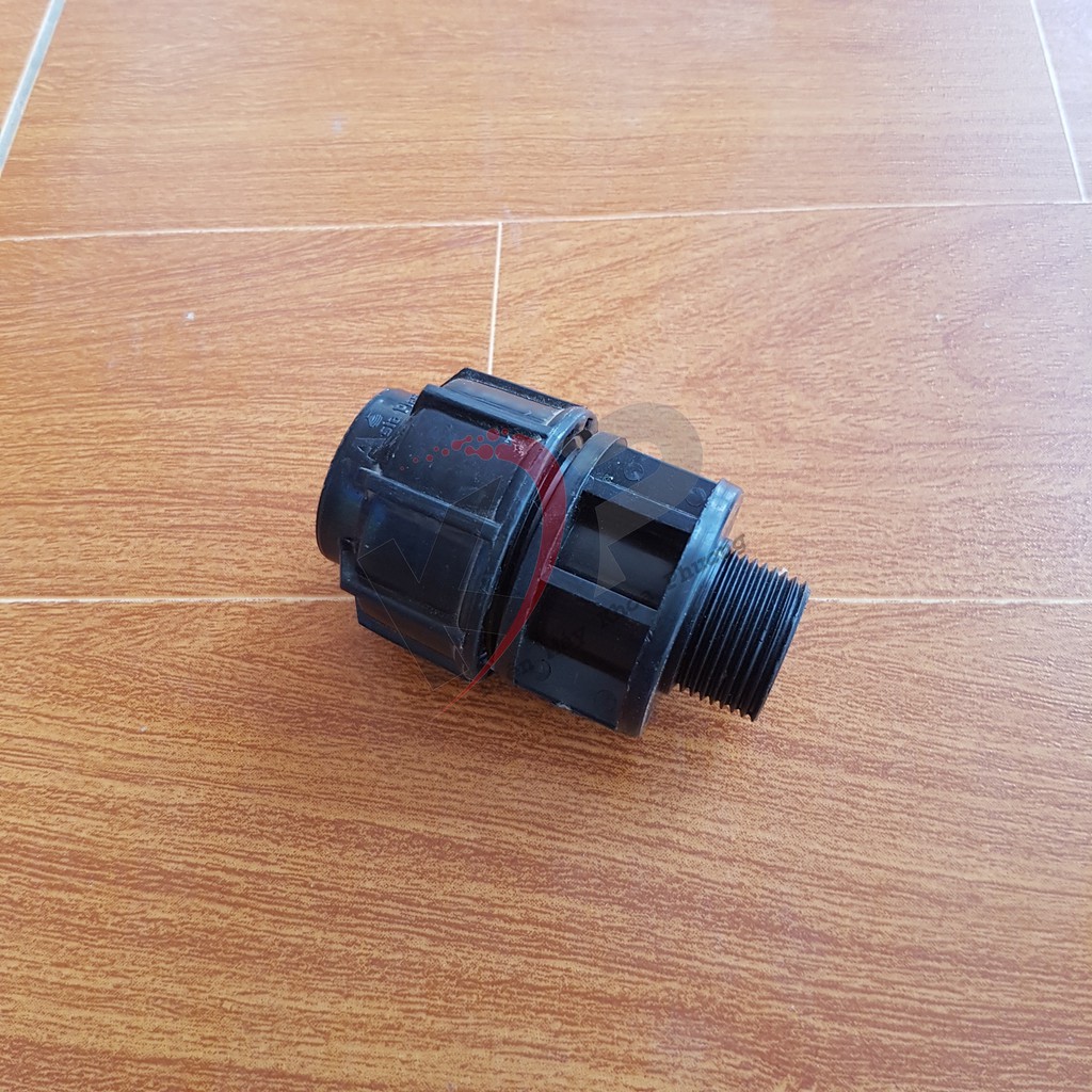Ống nước phi 25, Cút nối ống nước đen, Khóa nước