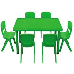 Bàn Nhựa Đúc Hình Chữ Nhật Nhập Khẩu Chính Hãng Giá Rẻ | BigBuy360 - bigbuy360.vn