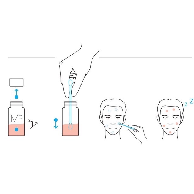 [MDOC] Dung dịch chấm mụn AC Solution Powder Spot 15ml - Mỹ Phẩm Nam - Hàn Quốc