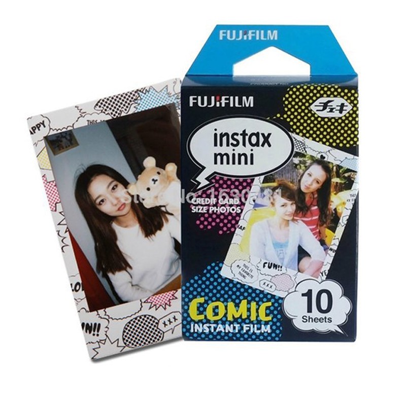 Fujifilm Giấy Phim Instax Mini Comic Mua 2 Tặng 1