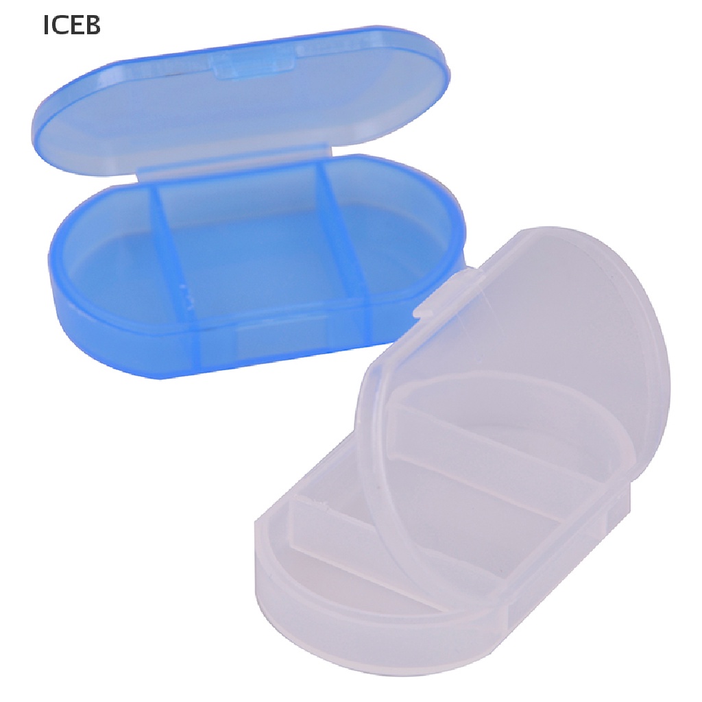 Ic Hộp Đựng Thuốc Mini 3 Ngăn Bằng Nhựa Nhỏ Gọn Dễ Dàng Mang Theo Khi Đi Du Lịch my
