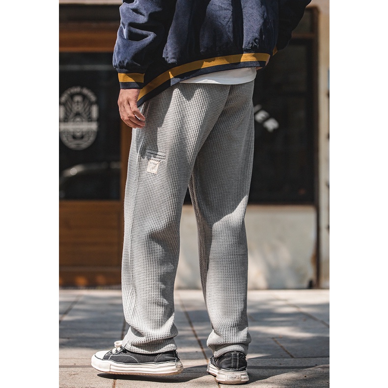 Quần MADEN dài ống rộng nhiều màu sắc tùy chọn phong cách Nhật Bản hip hop cổ điển dành cho nam