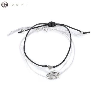 DDFI - Korea2 IN 1 Gelang Etnik & Bead Fresh Cool Style Beaded Shell Love Elastic Bracelet Set A5A12