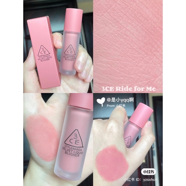 [NEW] MÁ HỒNG DẠNG KEM 3CE SHEER LIQUID BLUSHER