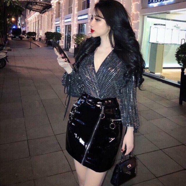 conbo áo len huyền