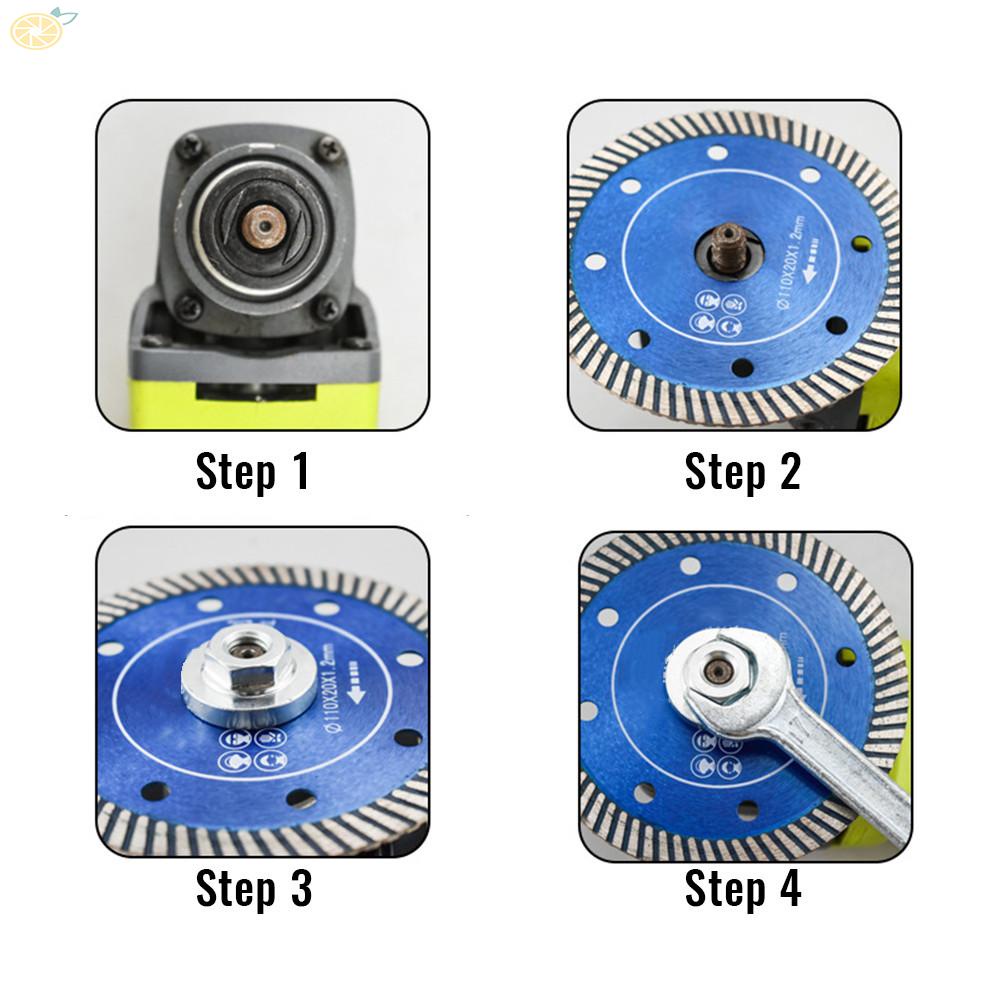 Set 2 Đai Ốc Phụ Kiện Chuyên Dụng Cho Đĩa Mài