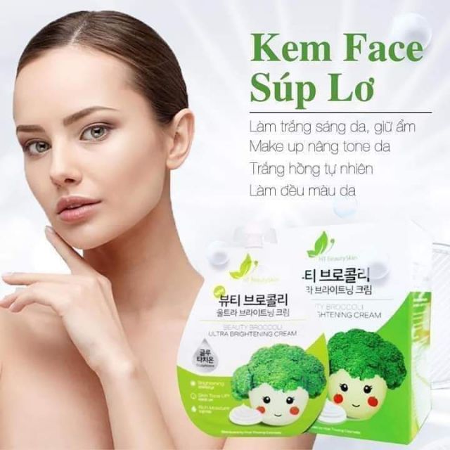 Kem face súp lơ ban ngày