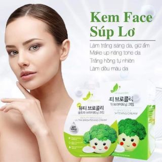 Kem face súp lơ ban ngày