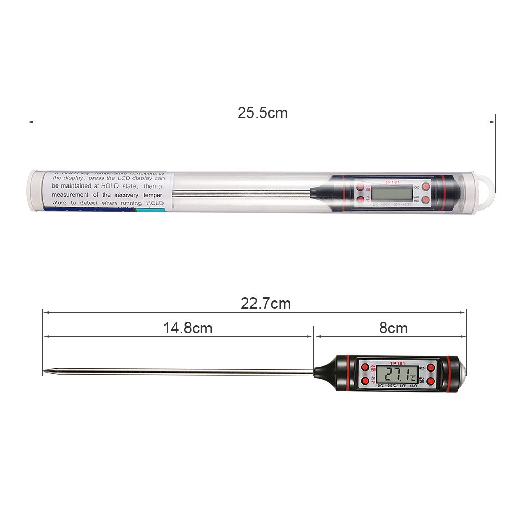  điện tử đa năng đo nhiệt độ nước, sữa, thực phẩm