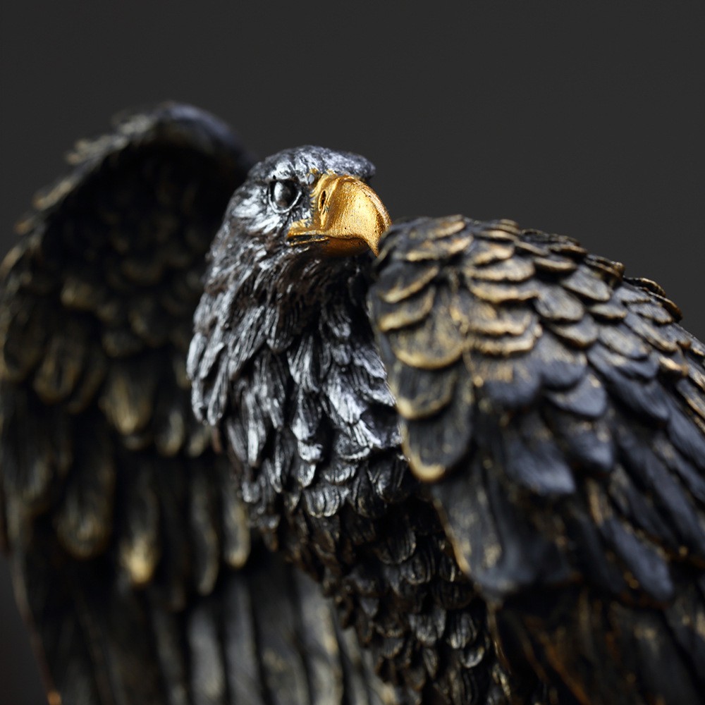 Tượng Đại Bàng Rộng Cánh - Tượng decor trang trí phong cách BẮC ÂU