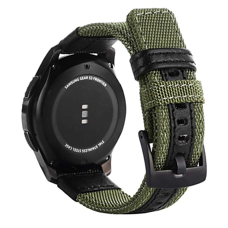 Dây Đeo nylon 20/22mm Cho Đồng Hồ samsung Gear Sport / Gear S2 Classic/ Galaxy 42mm / Active 1 2 / samsung watch 3 41mm 22mm