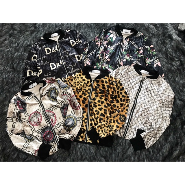 Áo khoác bomber nhung | BigBuy360 - bigbuy360.vn