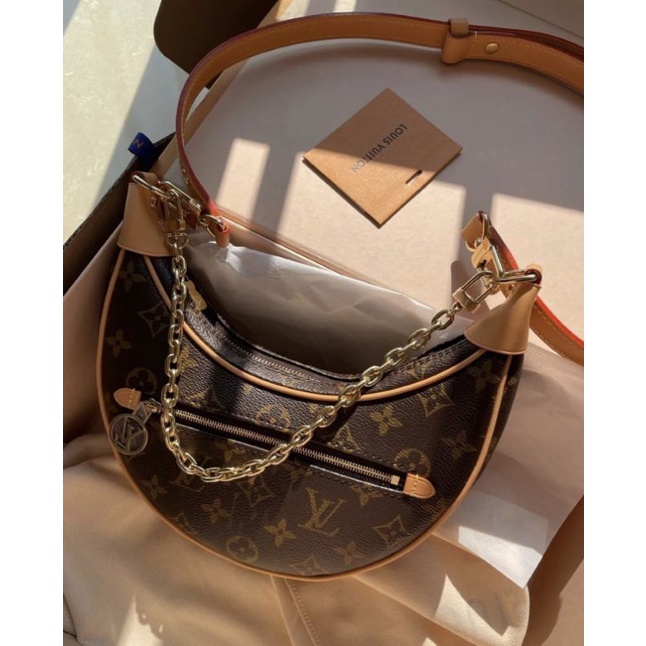 Túi xách nữ LV LOOP sz22cm da thật 100% fullbox nam châm nguyên seal