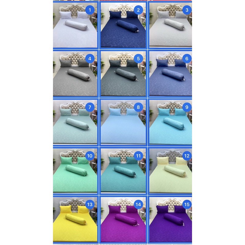 Ga gối thun gấm màu (40 màu) | BigBuy360 - bigbuy360.vn