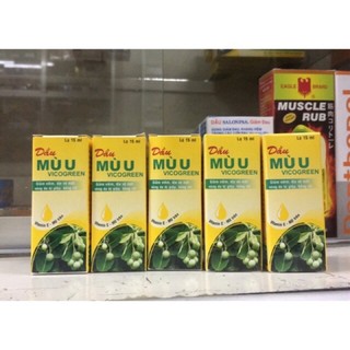 Dầu mù u Vicogreen Lọ/15ml