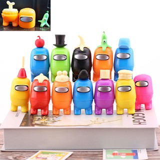 🔥Ready Stock 🔥 12pcs Mô Hình Nhân Vật Amaong Us 2021 Birthday Gifts