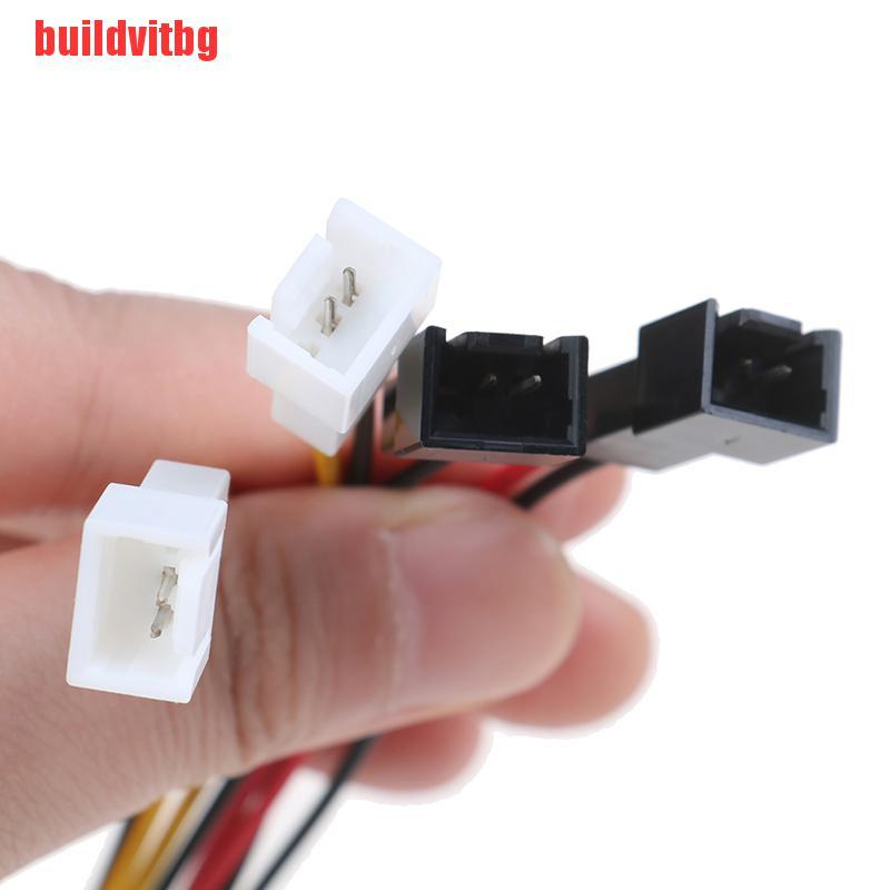 Dây Cáp Nối Nguồn Pc 4-pin Molex / Ide Sang 3 Chấu Cpu / Chasis / Case