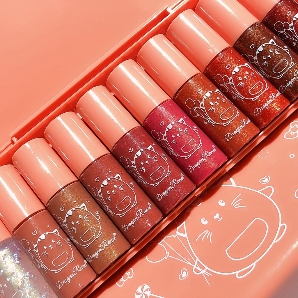 Son Môi Dạng Lỏng Dễ Lên Màu Trang Điểm Xinh Xắn Cho Nữ M4R8