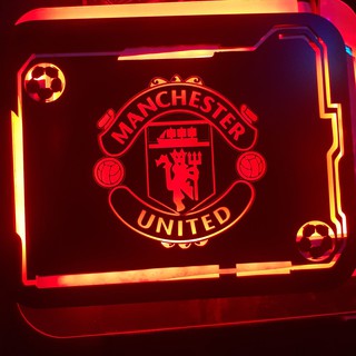 Pad Chuột điện tử Logo MU phiên bản giới hạn siêu đẹp , trang trí góc làm việc và học tập.