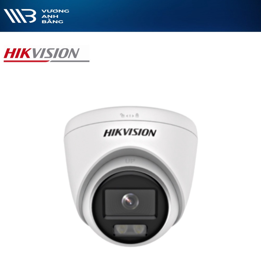 Camera quan sát analog HD Hikvision DS-2CE70DF0T-MF (2.0 Megapixel, có màu ban đêm, hỗ trợ đèn trợ sáng 20m)