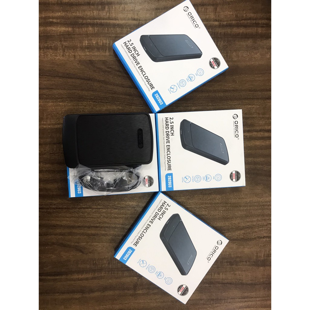 Box ổ cứng 2.5 Orico 2577U3 / 2139U3 / 2020U3 / 2588U3 Sata 3.0 - Dùng cho HDD, SSD BH 12 THÁNG-Hộp đựng ổ cứng