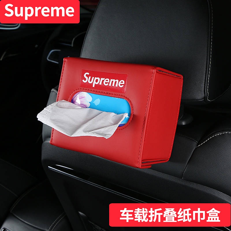 Hộp Đựng Khăn Giấy Đa Năng Có Thể Gấp Gọn Treo Ghế Ngồi Xe Hơi