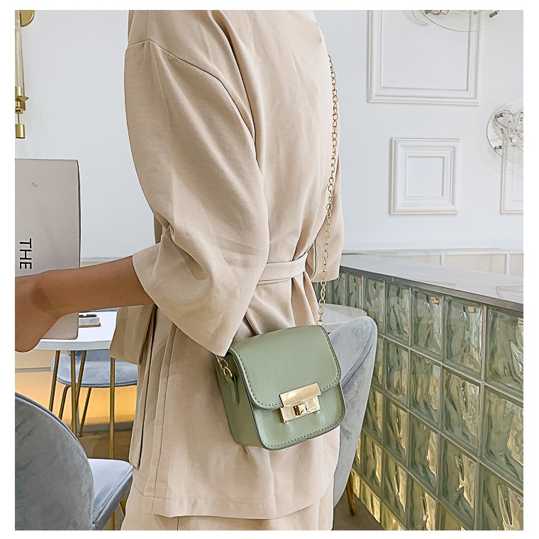 [Hàng có sẵn] Túi đeo chéo mini nữ Ulzzang Quảng Châu TX50