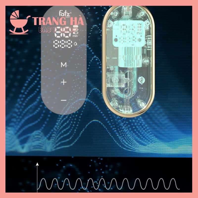 [Mã MKBC13 giảm 80k đơn 1 triệu] 🥉𝑪𝑯𝑰́𝑵𝑯 𝑯𝑨̃𝑵𝑮🥉 MÁY HÚT SỮA ĐIỆN ĐÔI FATZ BABY - RESONANCE 5 - FB1180VN