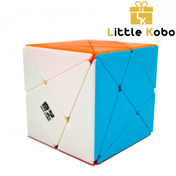 Rubik Biến Thể Axis Cube QiYi Rubic Stickerless Đồ Chơi Thông Minh
